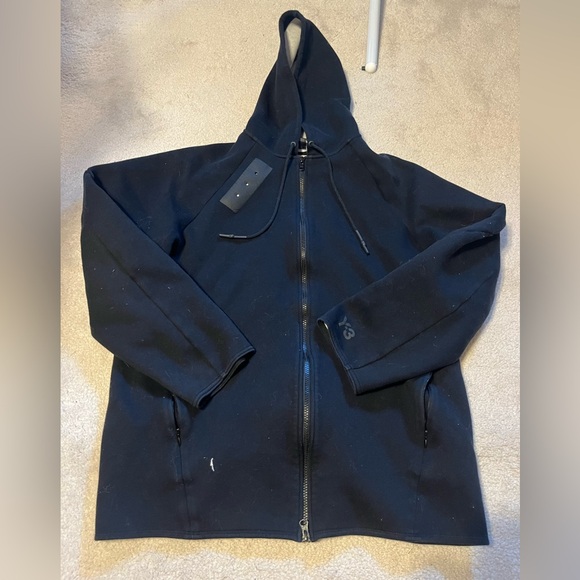 Y-3 x Adidas Yohji Yamamoto Zip Up Sweater - Picture 1 of 6